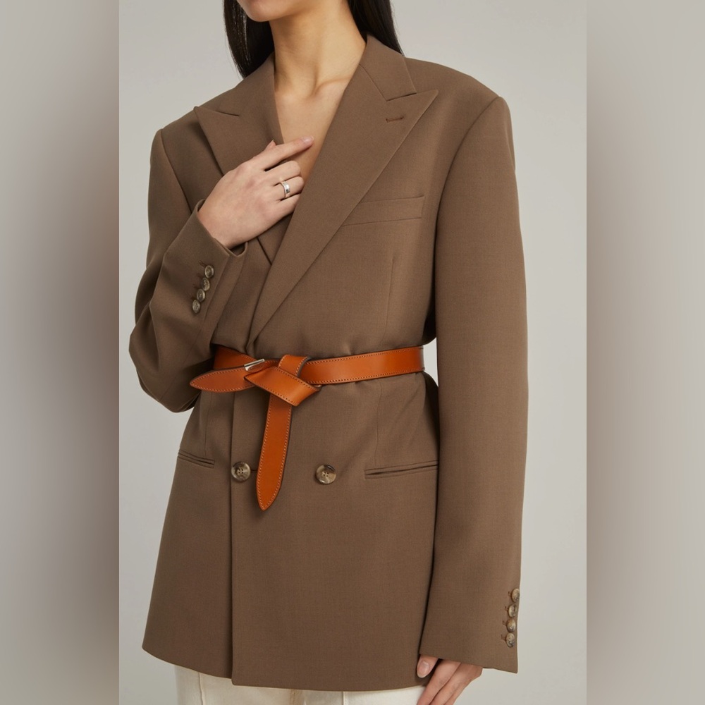 Isabel Marant Brown Leather Lecce Belt